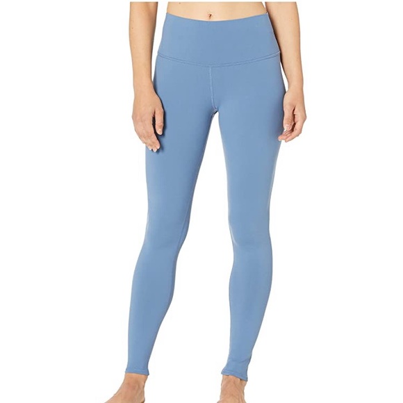 blue jean yoga pants